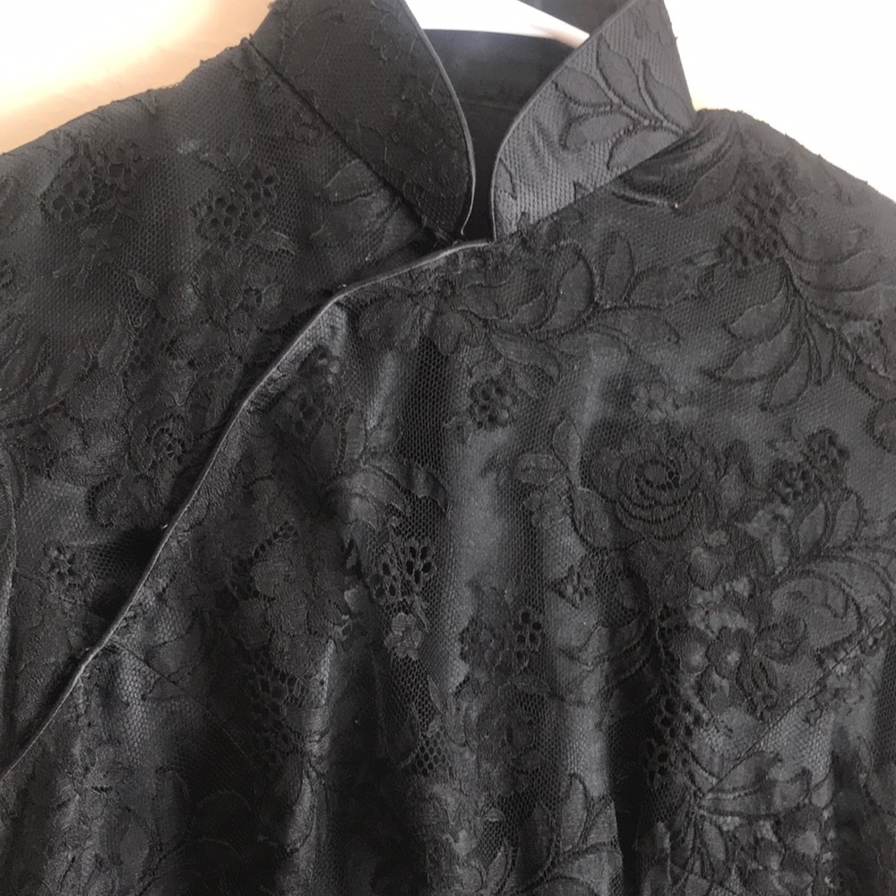 Black vintage lace Japanese dress I never wore it